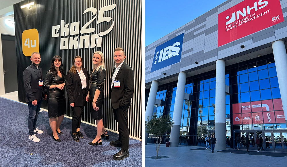We were at the NAHB International Builders' Show® in Las Vegas.  We presented new products: Reynaers aluminum windows and Cortizo sliding systems, as well as the latest Pivot and double-hung doors -  windows that open up and down.