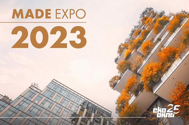 Hallo Mailand! Eko-Okna nehmen an der Made Expo 2023 teil