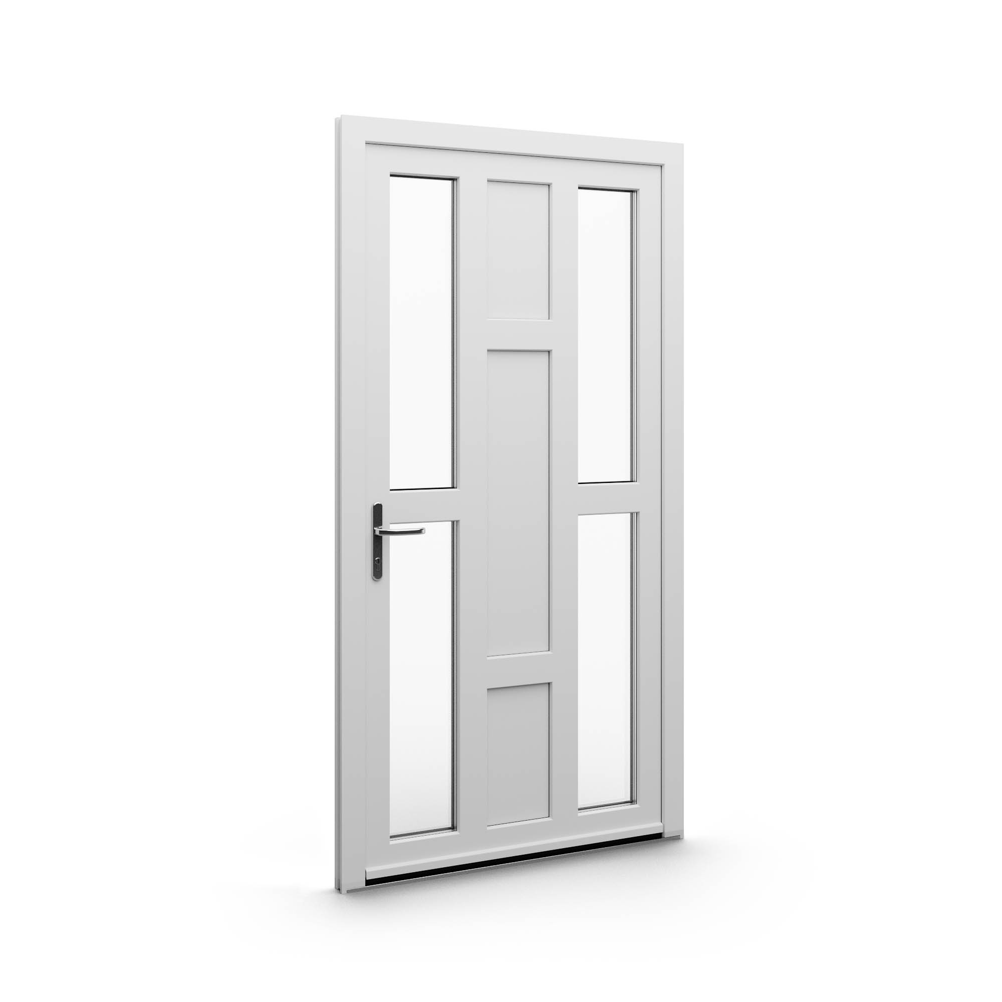 Modelové dveře z PVC